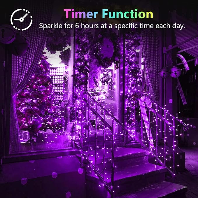 2 Pack 100LED Battery Operated Fairy Lights - Image 2