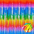 6 PackRainbow Foil Fringe Curtain Backdrop, 3.28Ft x 8.2Ft Metallic Tinsel Foil by Ferwzsr