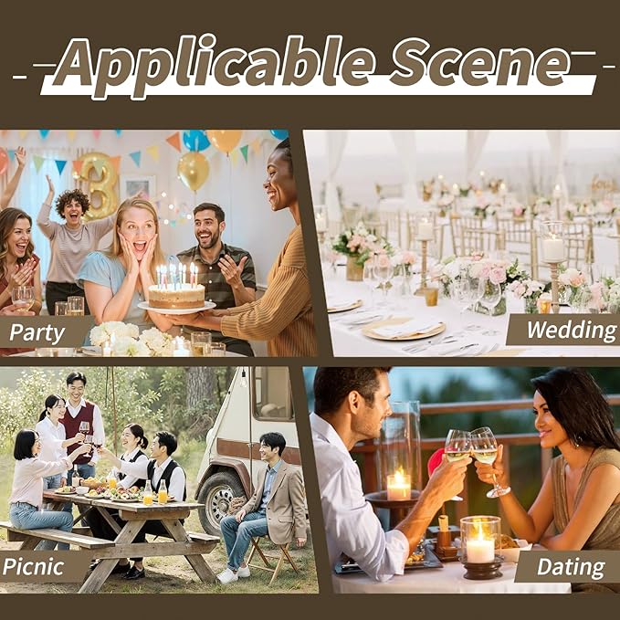 12 Piece Adjustable Tablecloth Clips - Image 5