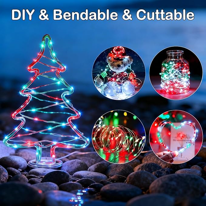 ZNYCYE 10 Pack Fairy Lights Battery Operated, 10 Ft 30 LED Fairy Lights - Image 3