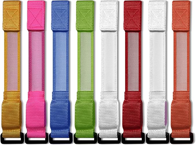 M.best 16pcs LED Light Up Bracelets Glow Flashing Wristbands Glow in The Dark - Image 4