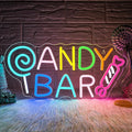 ineonlife Candy Bar Neon Sign Lollipop Neon Signs by ineonlife
