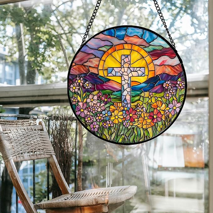 Stained Glass Window Hanging - Image 4