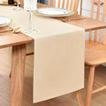 Farmhouse Beige Table Runner Dining Table Runners 60 Inches Long Coffee Table by Wolkemer