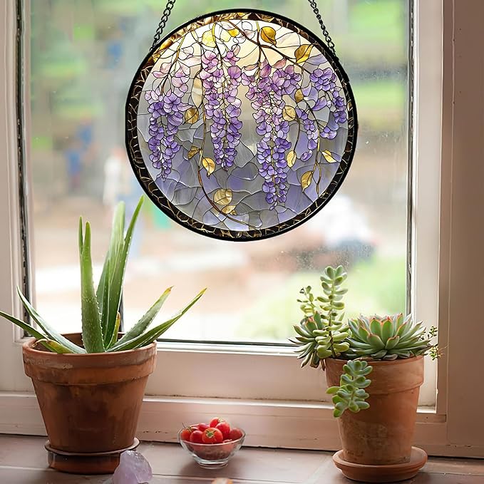 Stained Glass Window Hanging - Image 3