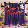 Poise3EHome Purple Sequin Backdrop, 10Ft x 10Ft Glitter Photography Background by Poise3EHome