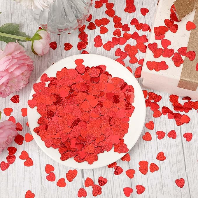 MARFOREVER Red Hearts Confetti - Image 7