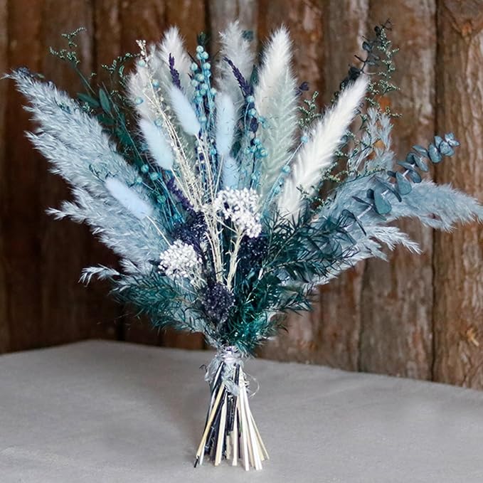 Pampas Grass Decor Dried Flowers - Image 2