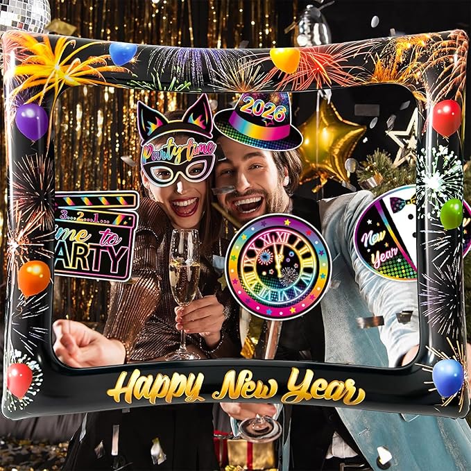 2026 New Year Photo Booth Inflatable Frame Kit - Image 2