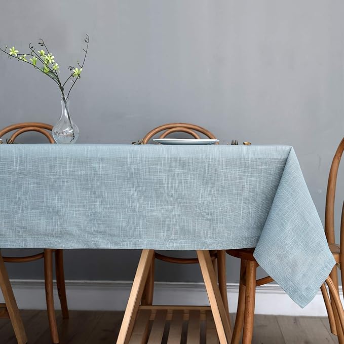 maxmill Lux Faux Linen Table Cloth - Image 2