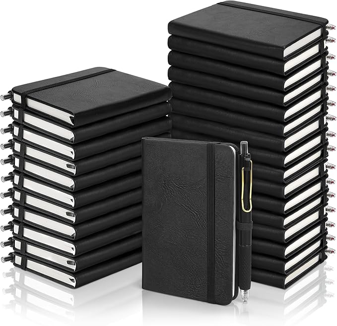 Aodaer 50 Sets Pocket Notebook Journal by Aodaer