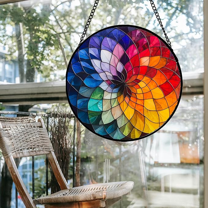 Stained Glass Window Hanging - Image 6
