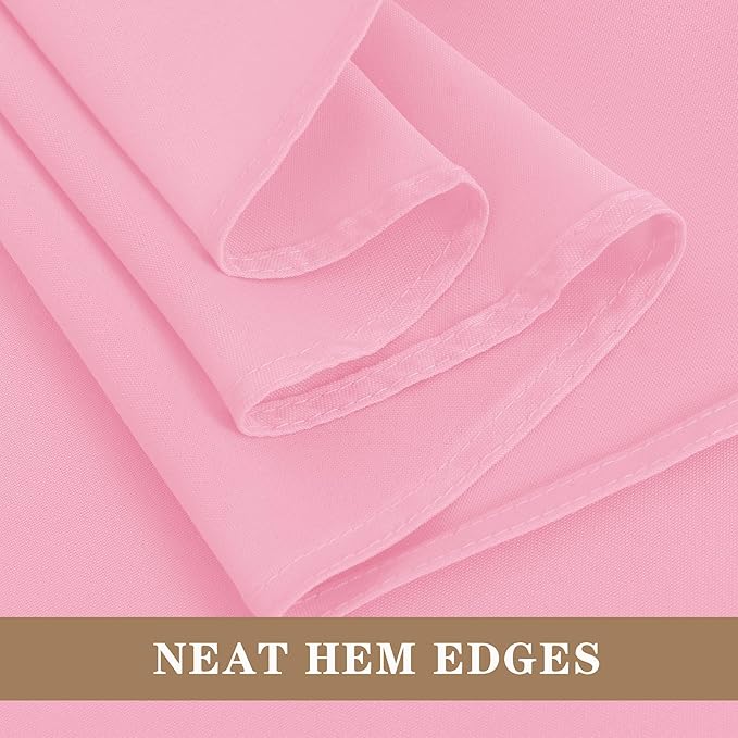 Fitable Pink Rectangle Tablecloths - Image 4