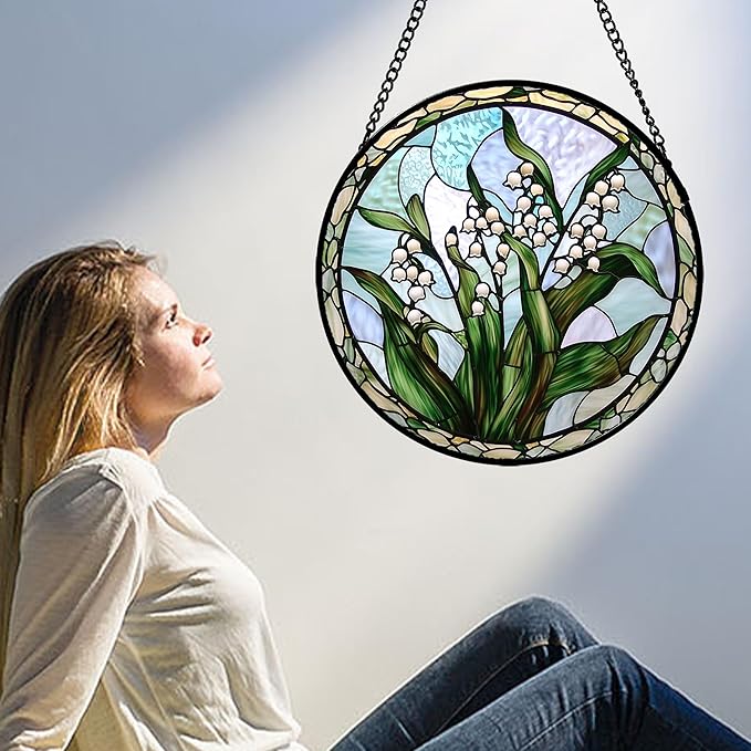 Stained Glass Window Hanging - Image 3