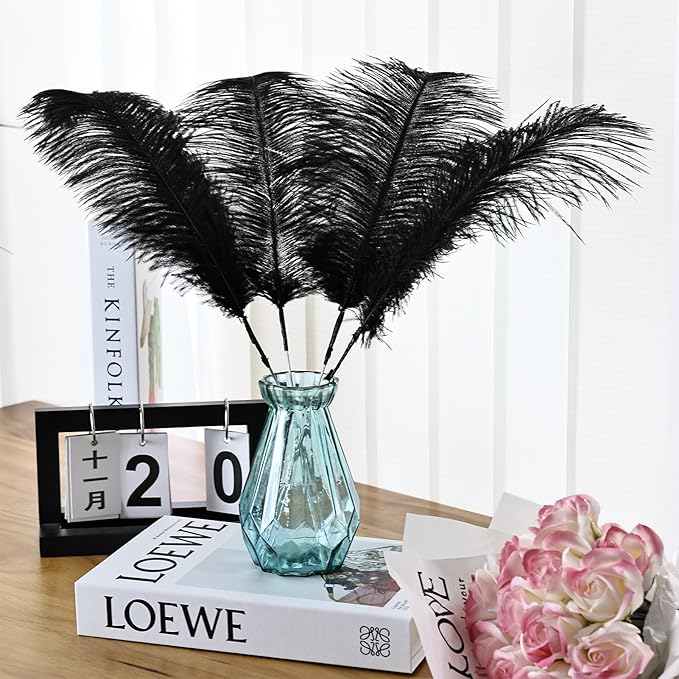 Bulk Black Ostrich Feathers - Image 7