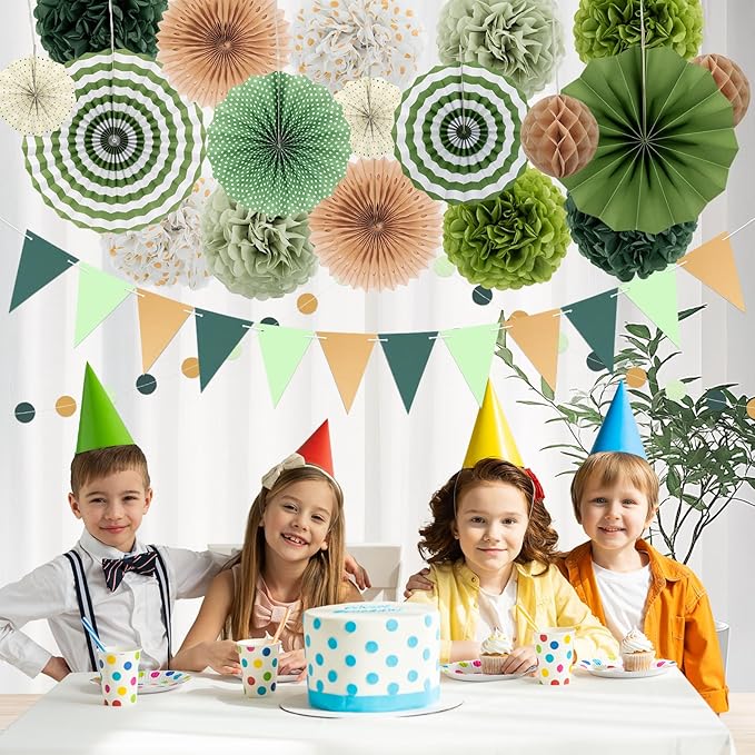 Green Party Decorations - Image 2