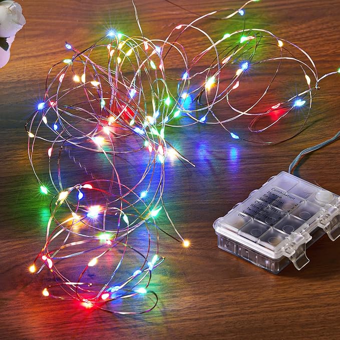 1 Pack 65.6 Ft. Battery Operated Outdoor String Lights - Image 2