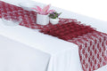 MDS Pack of 20 Wedding 12 x 108 inches Lace Table Runner by MDS