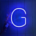 ENUOLI Blue LED Neon Letter Light, USB Batteries Operated Letter Sign by ProfessionalinNeonLights