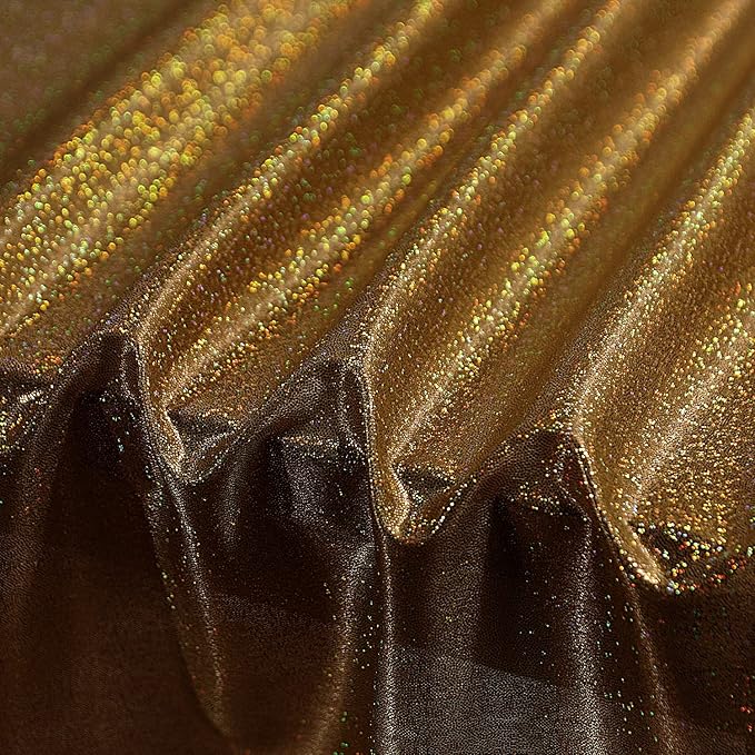 Fitable Black&Gold Sequin Tablecloth - Image 3