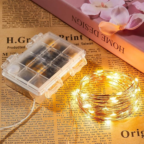 1 Pack 32.8 Ft. Battery Operated Outdoor String Lights - Image 2