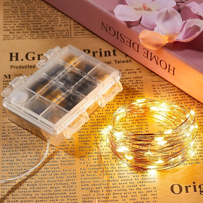 1 Pack 16.4 Ft. Battery Operated Outdoor String Lights - Image 2