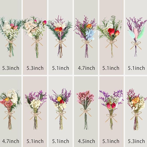 10/12/24/36 Pack Mini Dried Flowers - Image 2