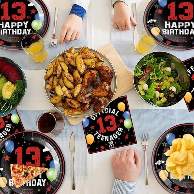 40Pcs 13th Birthday Decorations Officially a Teenager Party Decorations - Image 6