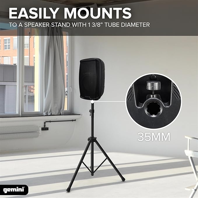 Gemini 8” 500W Bluetooth PA Speaker - Image 7