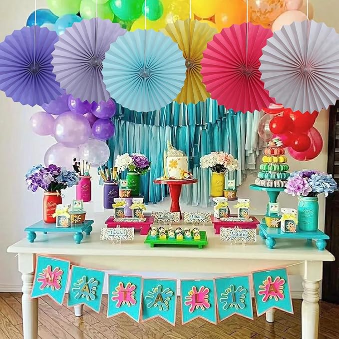 BARTHEW Purple Party Decorations, Halloween Decor Events Accessories, - Image 7