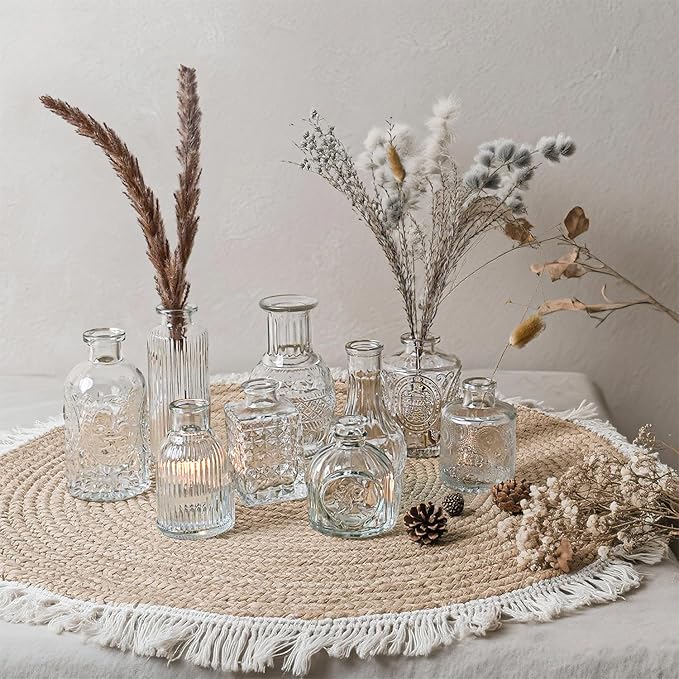 Glass Bud Vase Set of 16 Pcs Small Minimalist Vases - Image 5