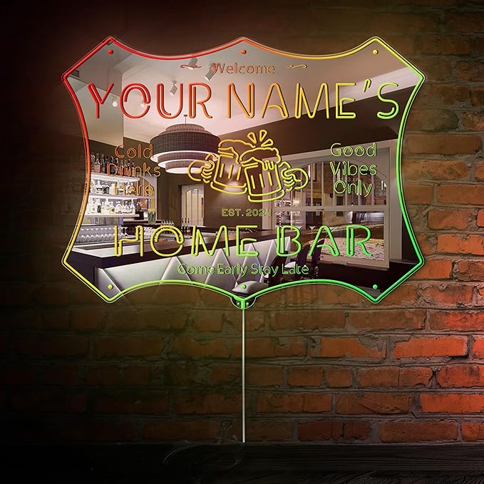 ADVPRO Personalized Your Name Home Bar RGB Dynamic Glam LED Sign - Image 5