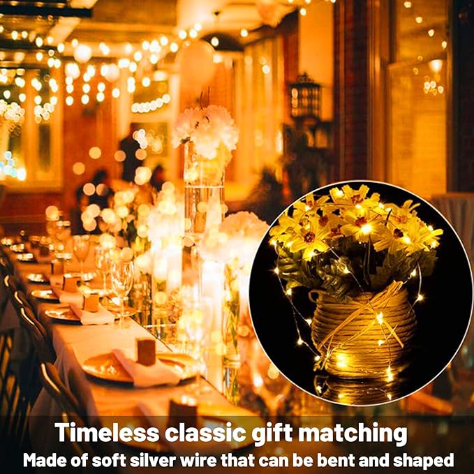 16 Pack 30 Led Fairy Lights Battery Operated String Lights 10 Feet Waterproof - Image 3