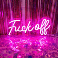 Fuck Off Neon Sign Fuck Off Neon Signs by INSNEnNNeonSignsFactory1999