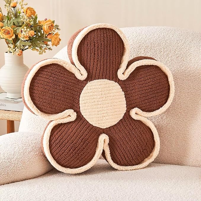 Soft Shaped Floor Cushion, Decorative Throw Pillow, Seating Cushion, Room Decor by Kcvvcr