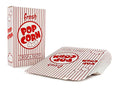 Snappy 3J Red & White Striped Close Top Popcorn Boxes by SNAPPY