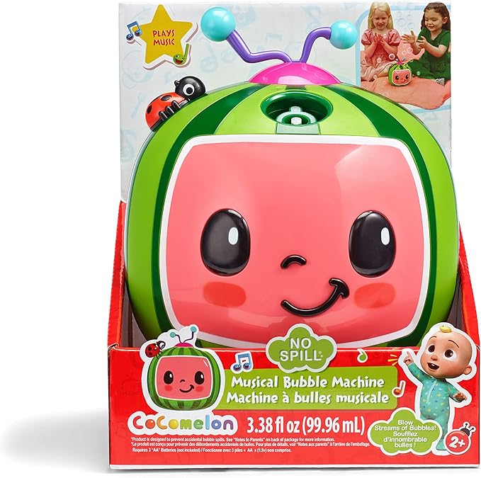 CoComelon NO Spill Musical Bubble Machine | Bubble Toy - Image 7