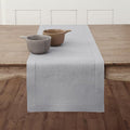 Solino Home Linen Soft Grey Table Runner 132 Inches Long by SolinoHome