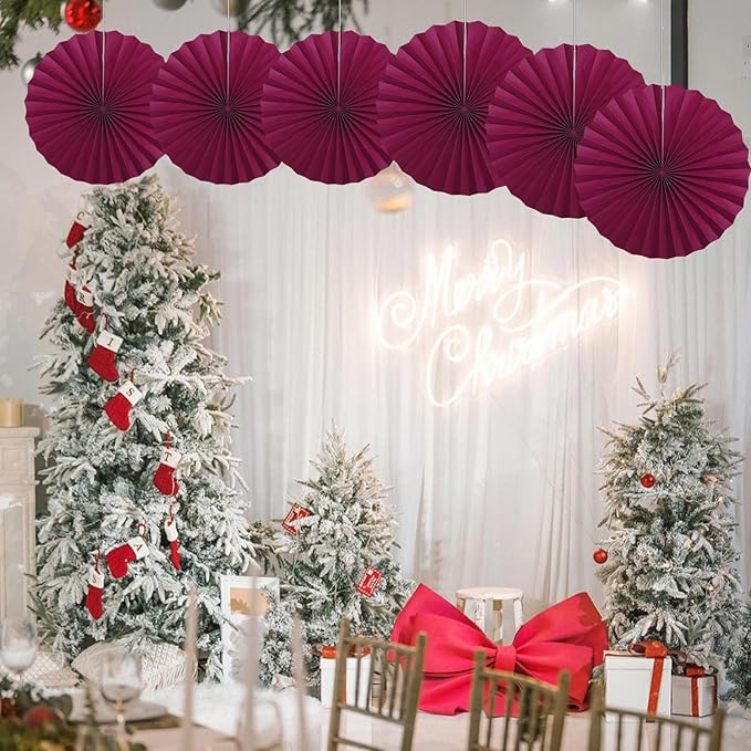 BARTHEW Red Party Decorations, Paper Decorations - Image 6