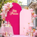 7.2FT 6FT Arch Backdrop Cover for Wedding, Birthday Party Decor, Chiara by Besutolife