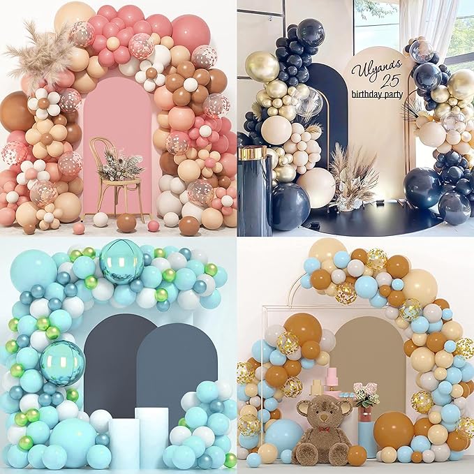 6.6FT Wedding Arch Covers Arch Backdrop Cover Arch Stand Covers Set Arch Cover - Image 4