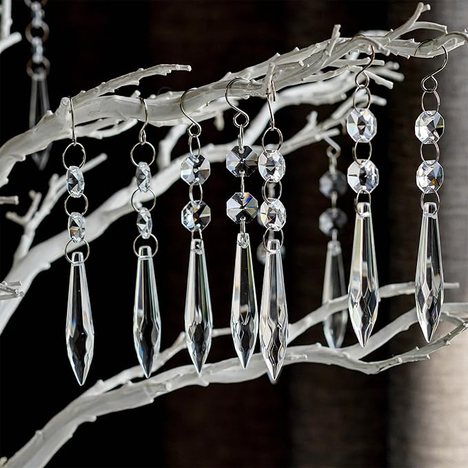 H&D 10pcs 63mm Chandelier Crystals Ornament - Image 2