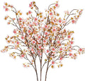Uieke Silk Cherry Blossom Branches, 40.5in Artificial Cherry Blossom Flowers by Uieke