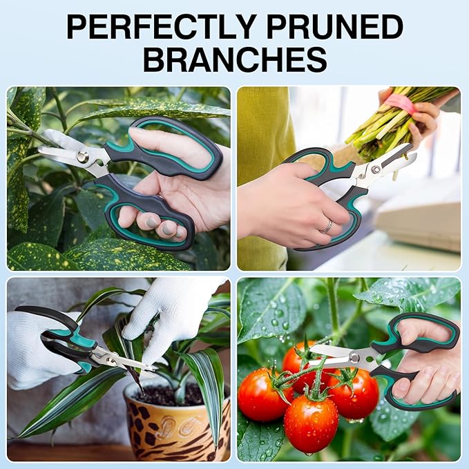 Garden Scissors Floral Shears, Professional Floral Scissors - Image 6