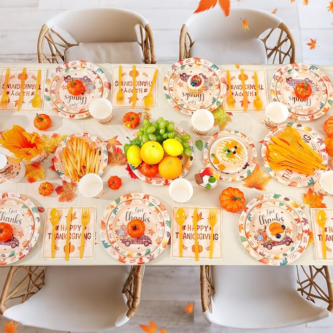 452 Pcs Happy Thanksgiving Party Decorations - Image 5