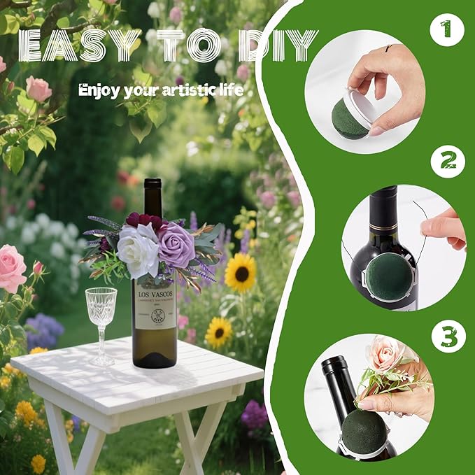 12PCS Foam for Flower Arrangements Styrofoam for Artificial Flowers Dry Blocks - Image 5
