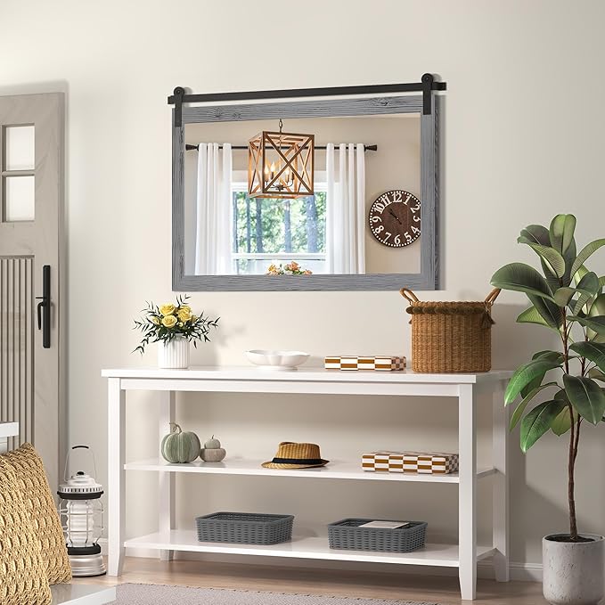 COGOOD Farmhouse Bathroom Mirror - Image 3