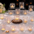 DARJEN Clear Votive Candle Holders Set of 36 by DARJEN