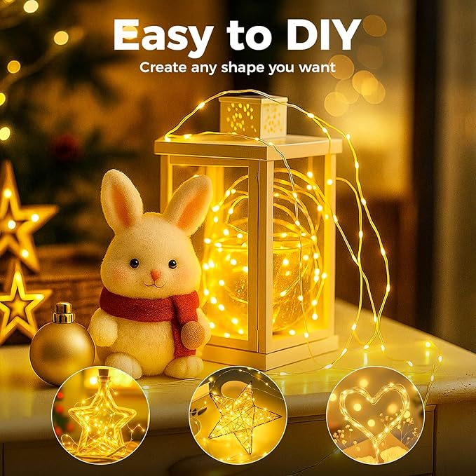 btfarm 6 Pack Fairy Lights Battery Operated - Image 5