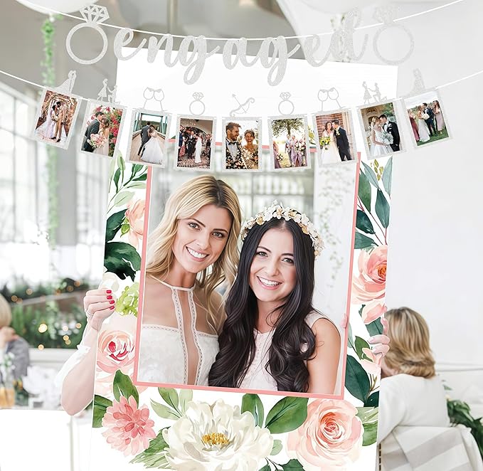 Pre-Strung Engaged Photo Banner - Image 8